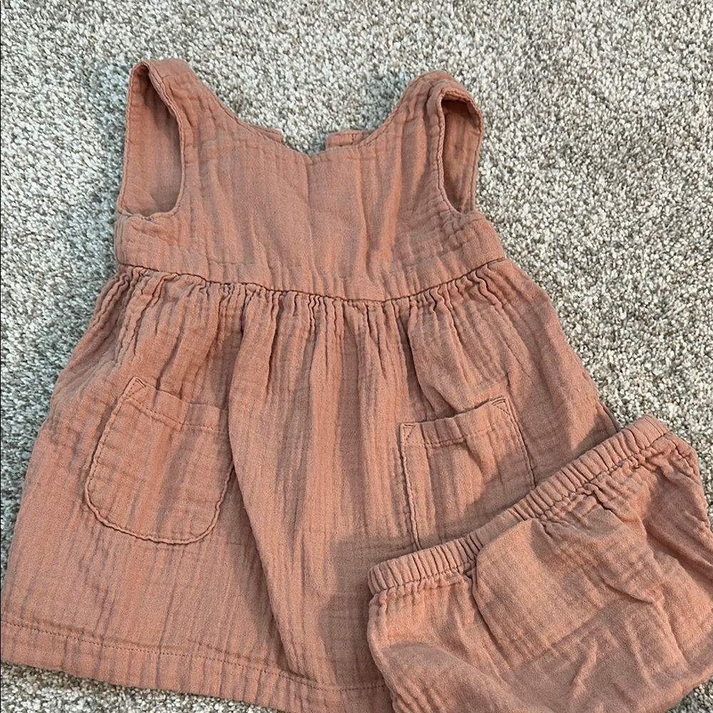 Carter's Organic Little Planet Baby Outfit in Pink